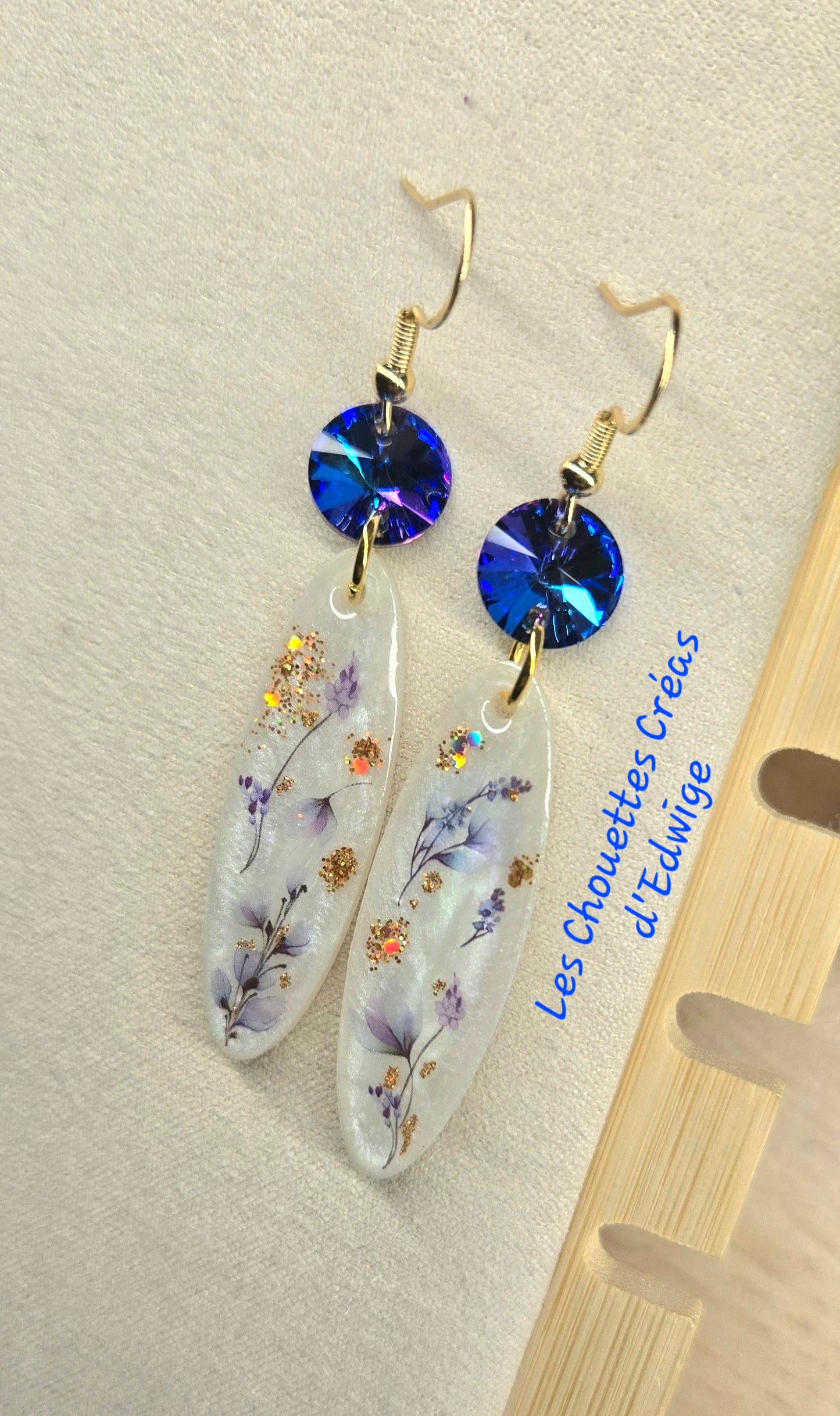 Boucles d'oreilles fleurs élégantes