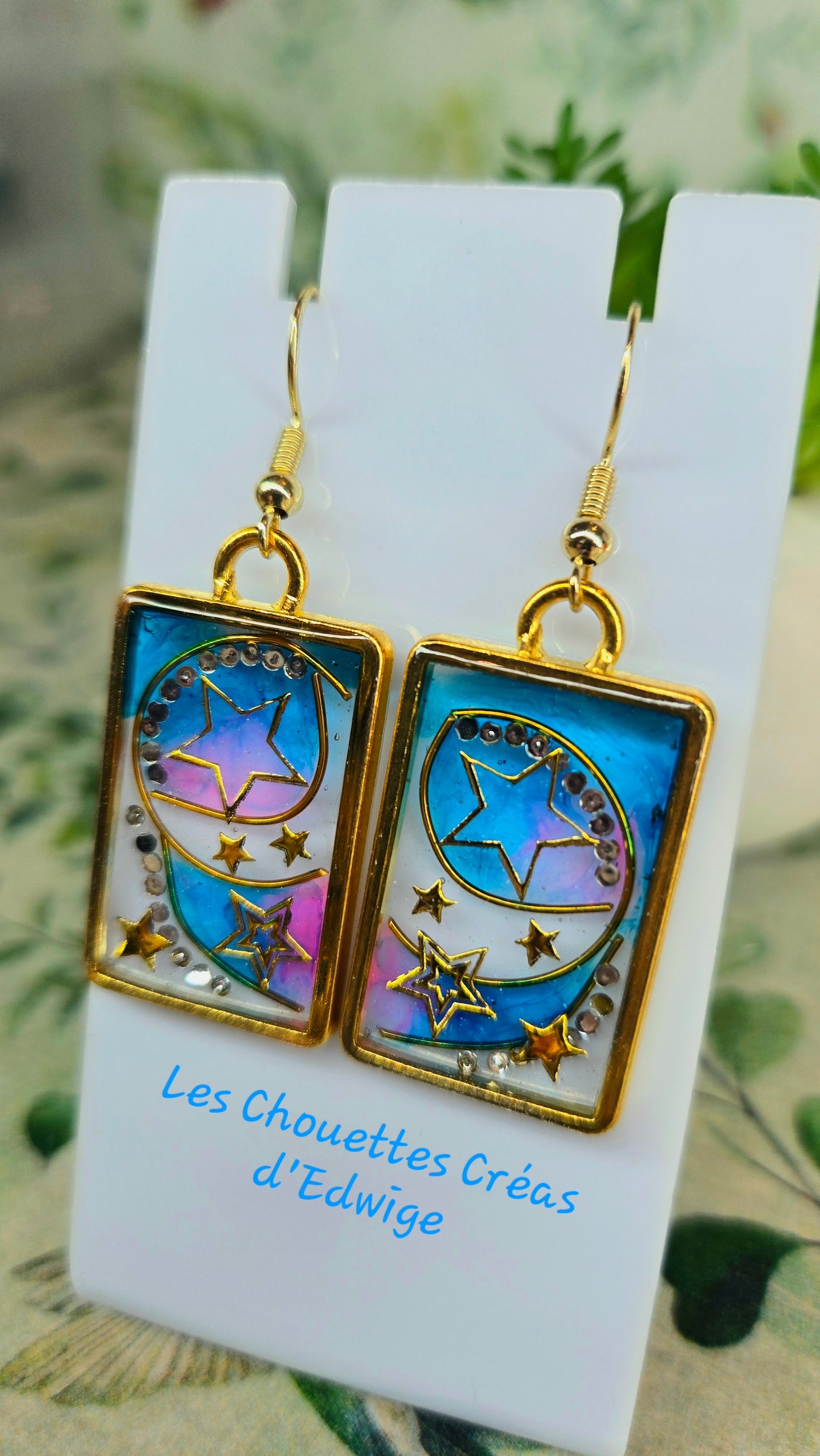 Boucles d'oreilles étoilées