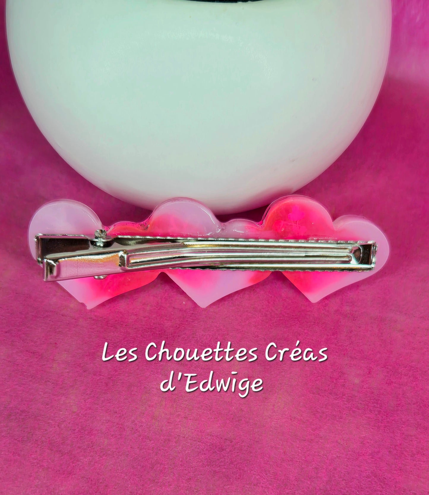 Barrette cœurs