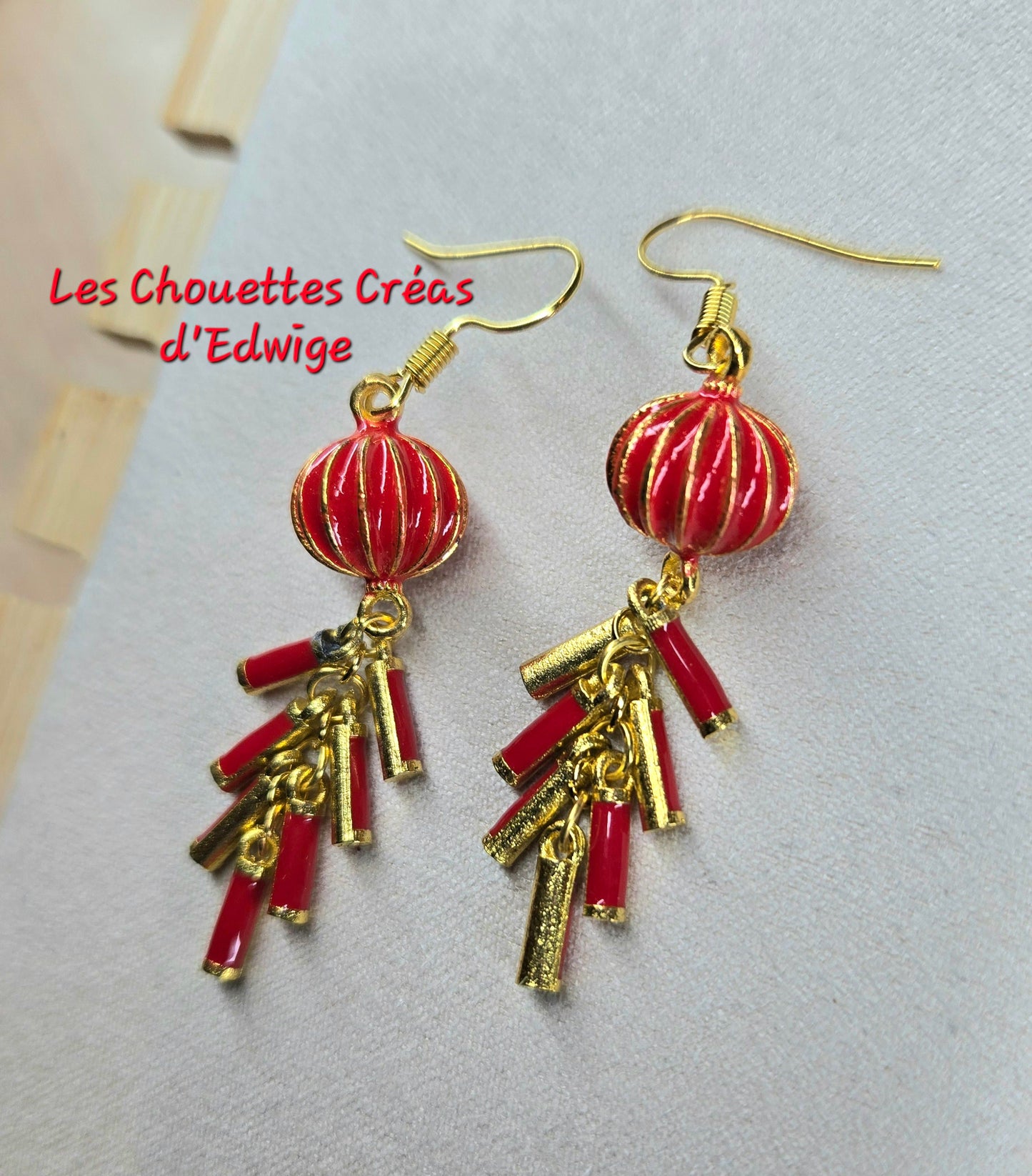 Boucles d'oreilles lanternes