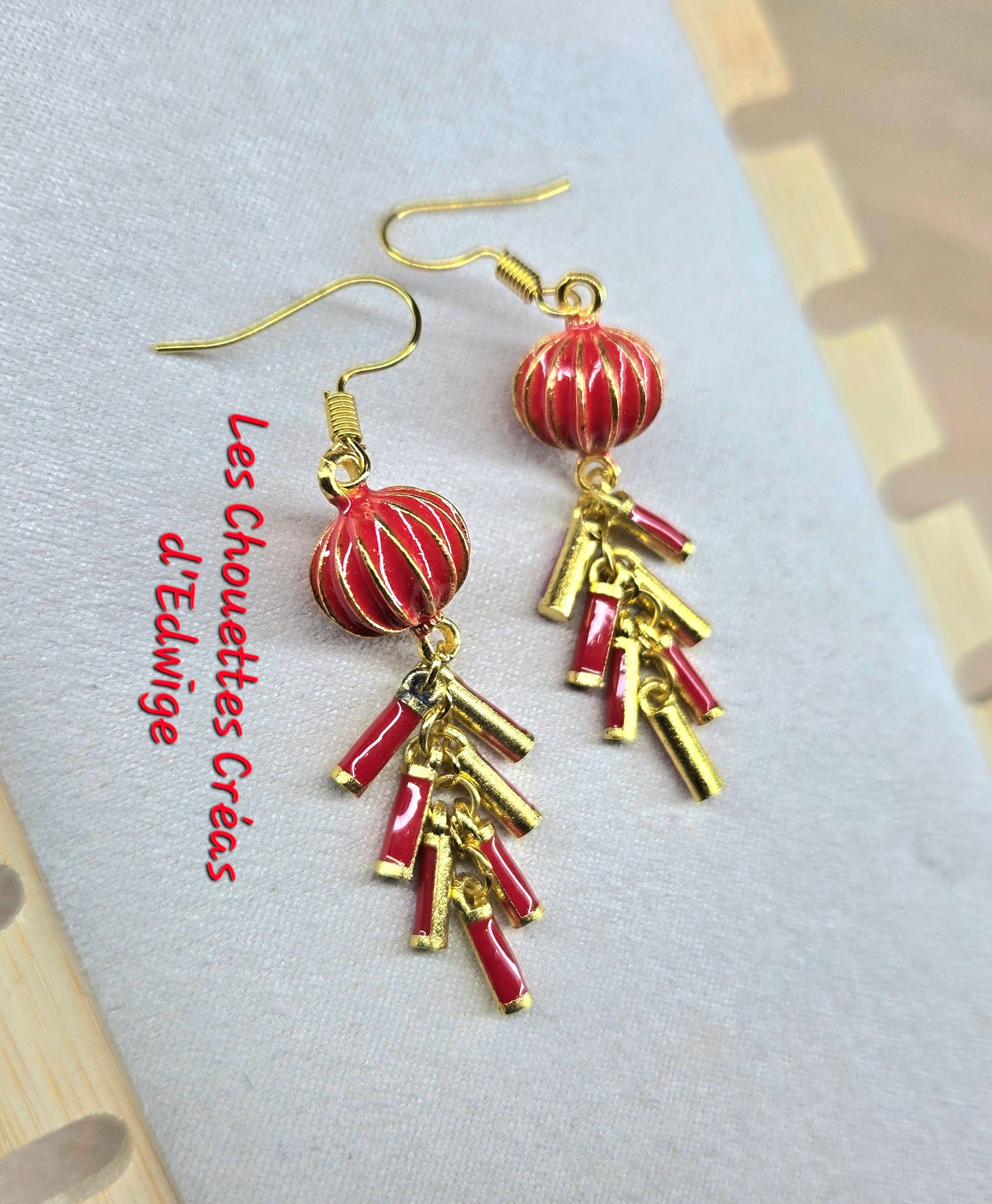Boucles d'oreilles lanternes