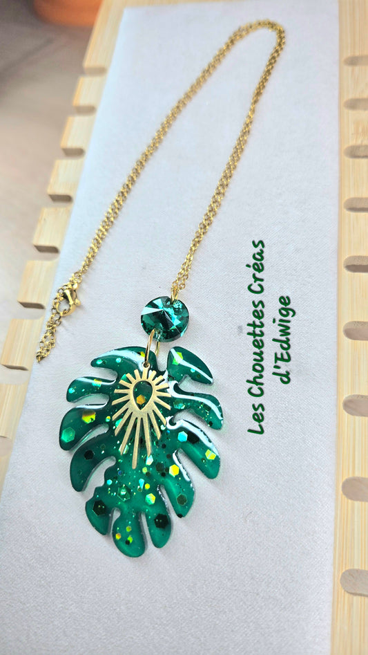 Collier monstera