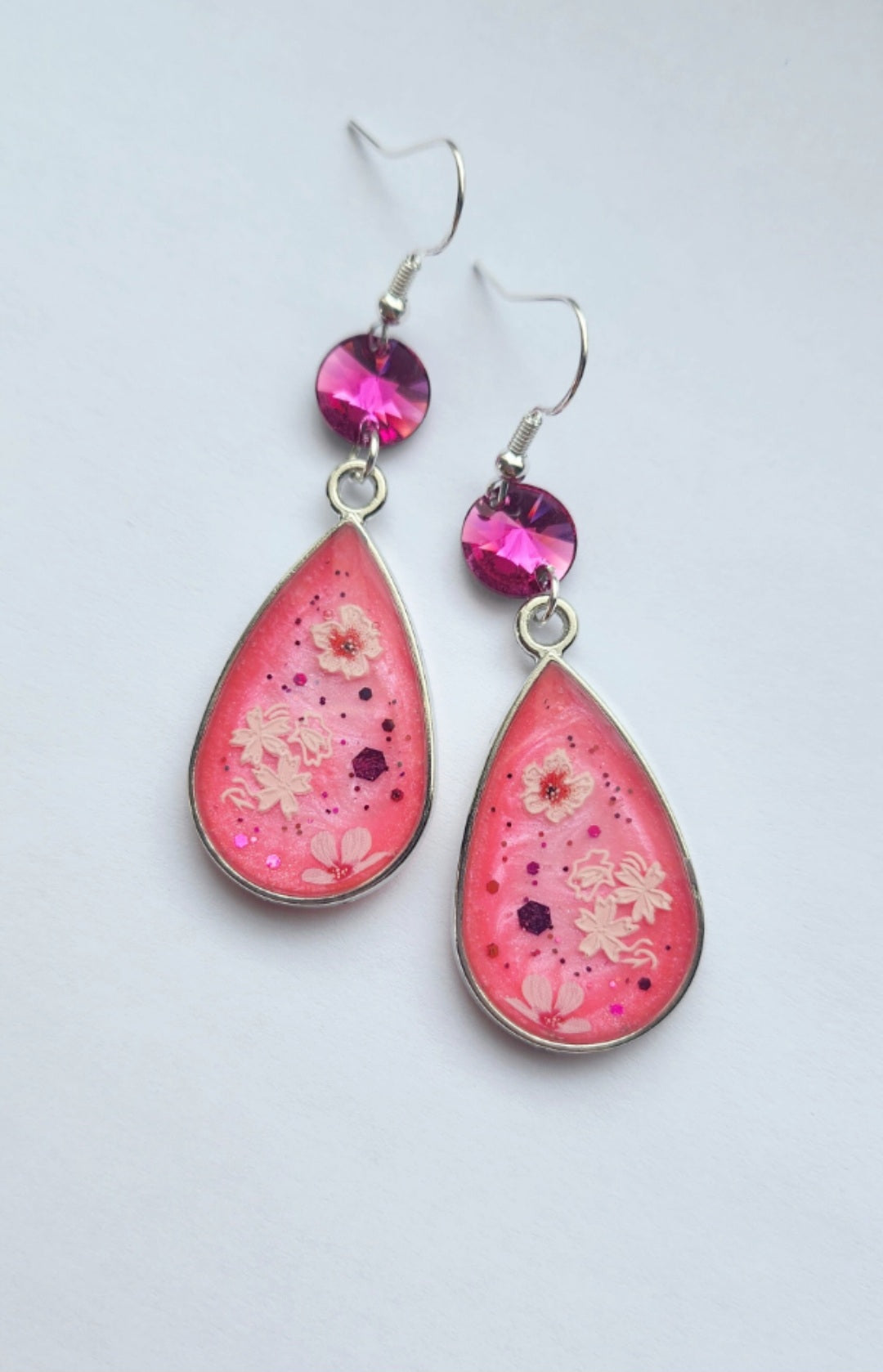 Boucles d'oreilles sakura