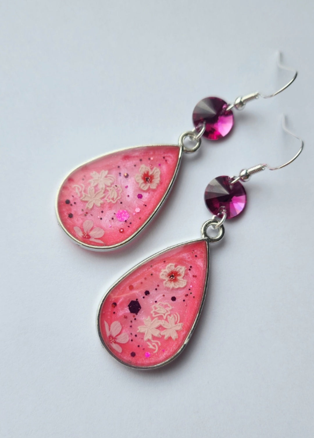 Boucles d'oreilles sakura