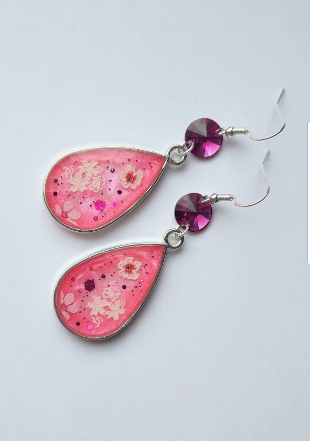 Boucles d'oreilles sakura