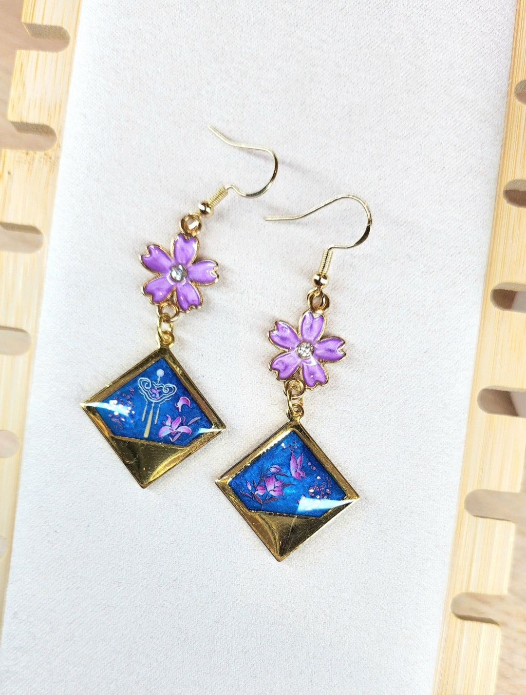 Boucles d'oreilles sakura