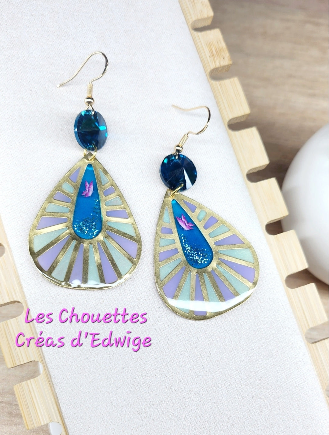 Boucles d'oreilles ethniques fantaisie