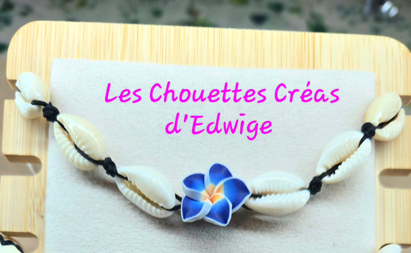 Bracelet de cheville coquillages