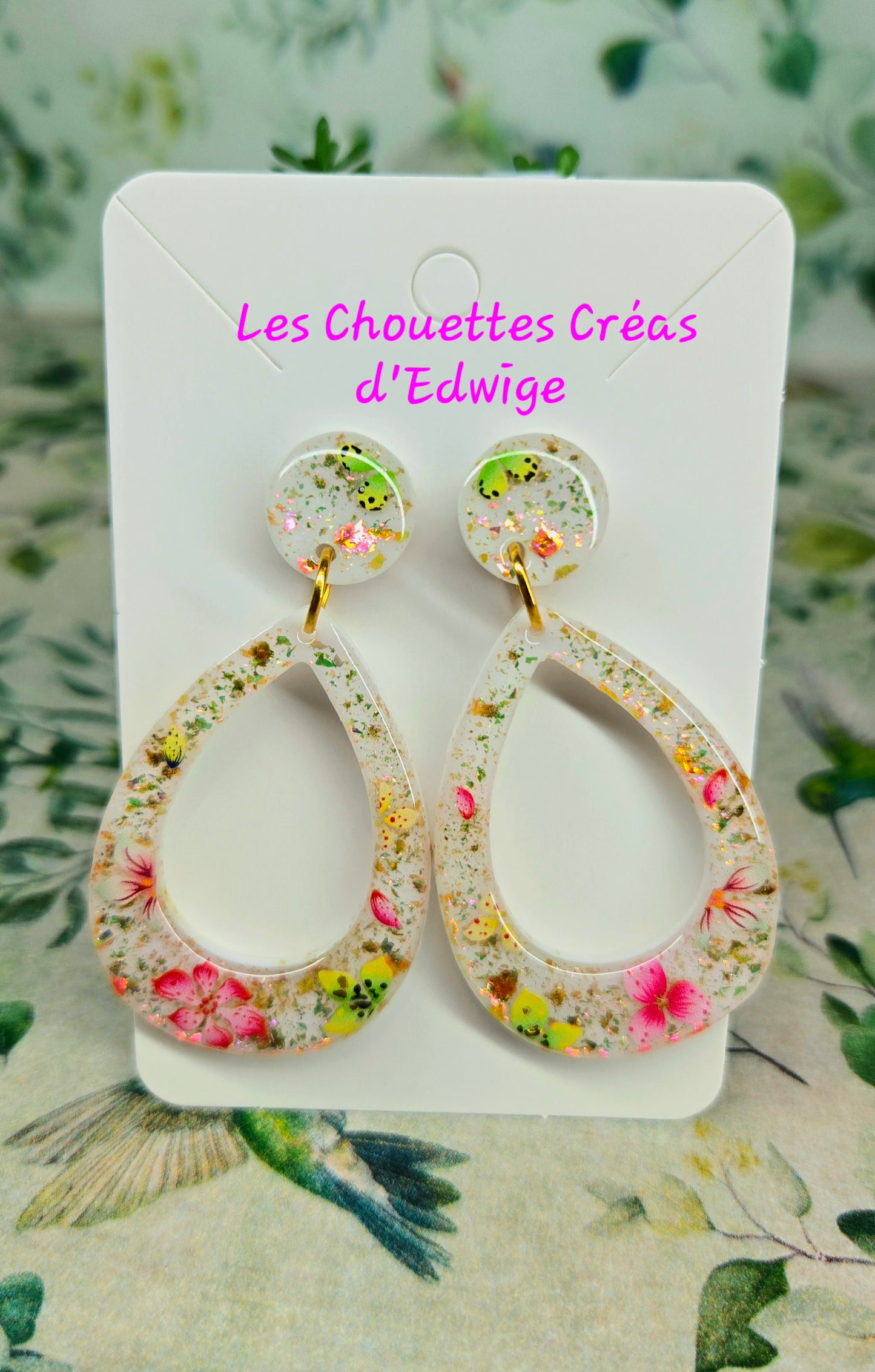 Boucles d'oreilles longues créoles