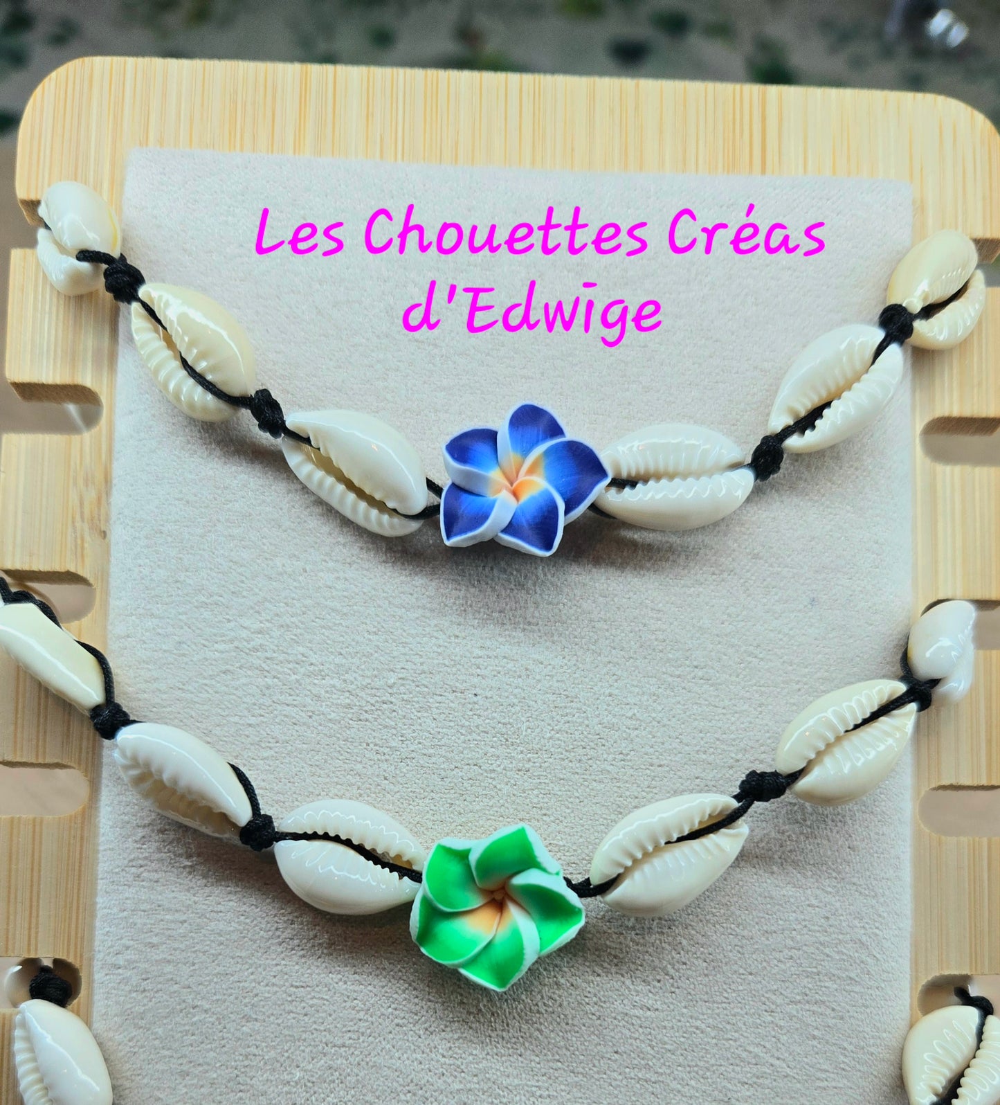 Bracelet de cheville coquillages