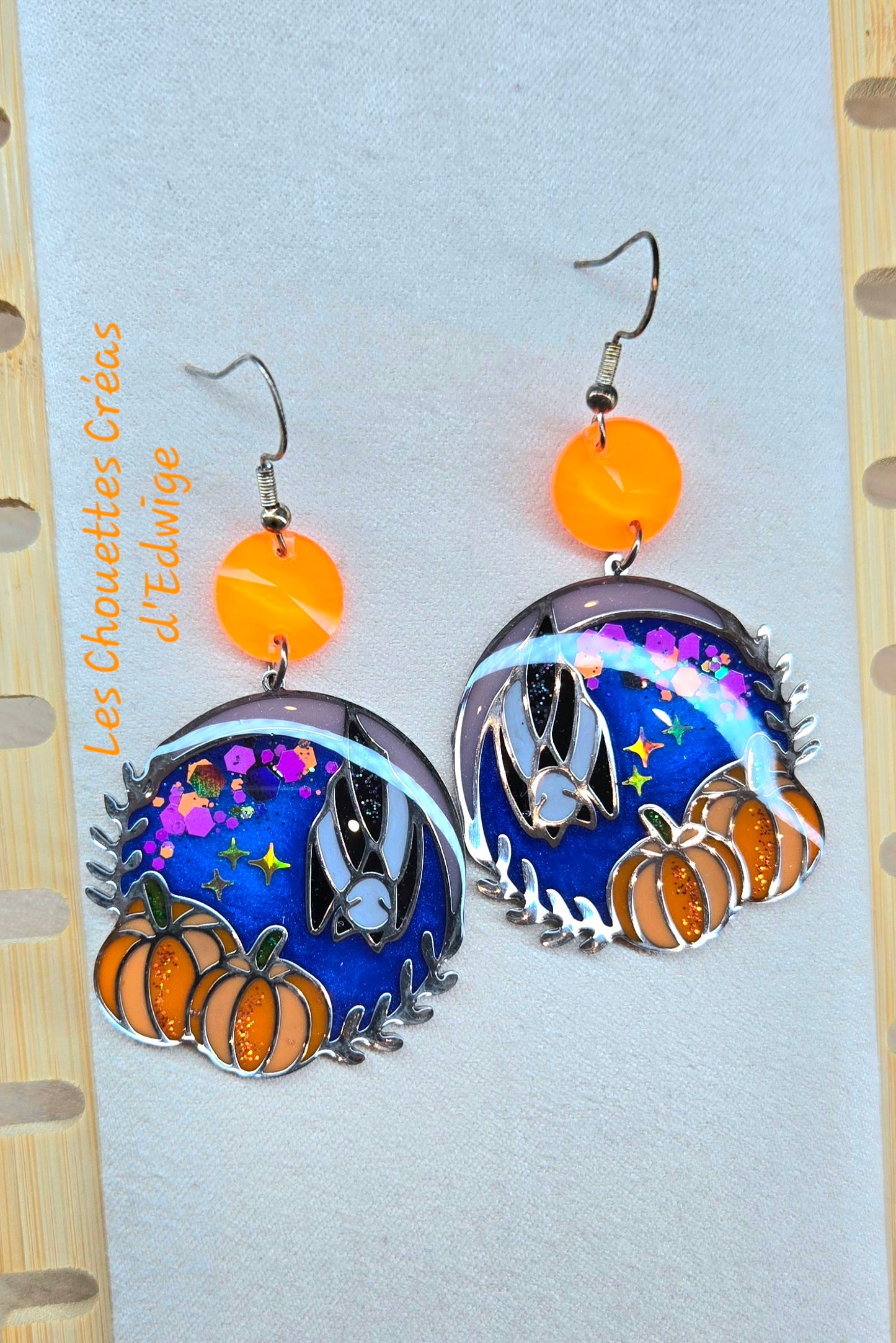 Boucles d'oreilles Chauve-souris
