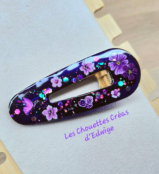 Barrette violette