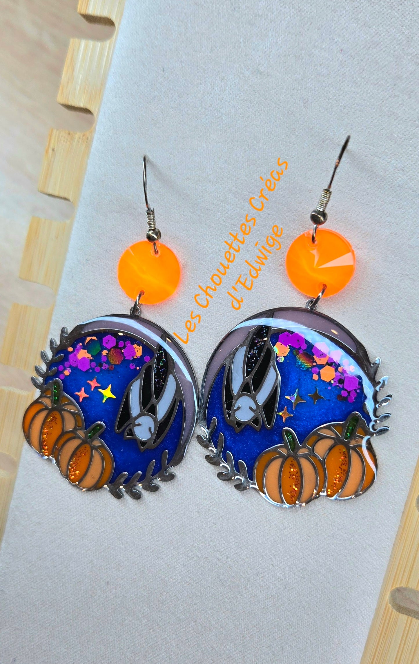 Boucles d'oreilles Chauve-souris