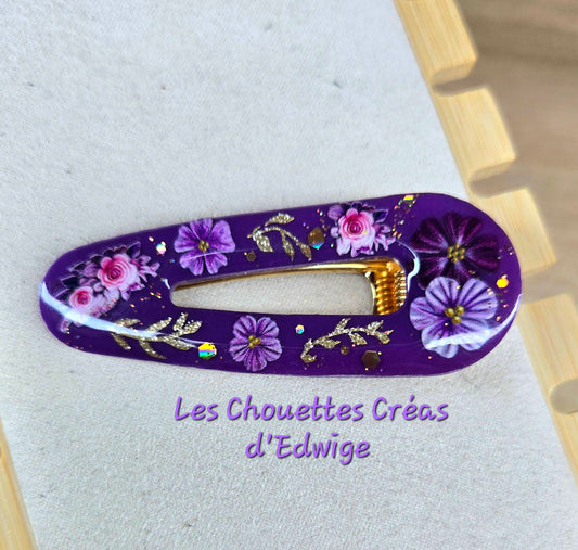 Barrette violette