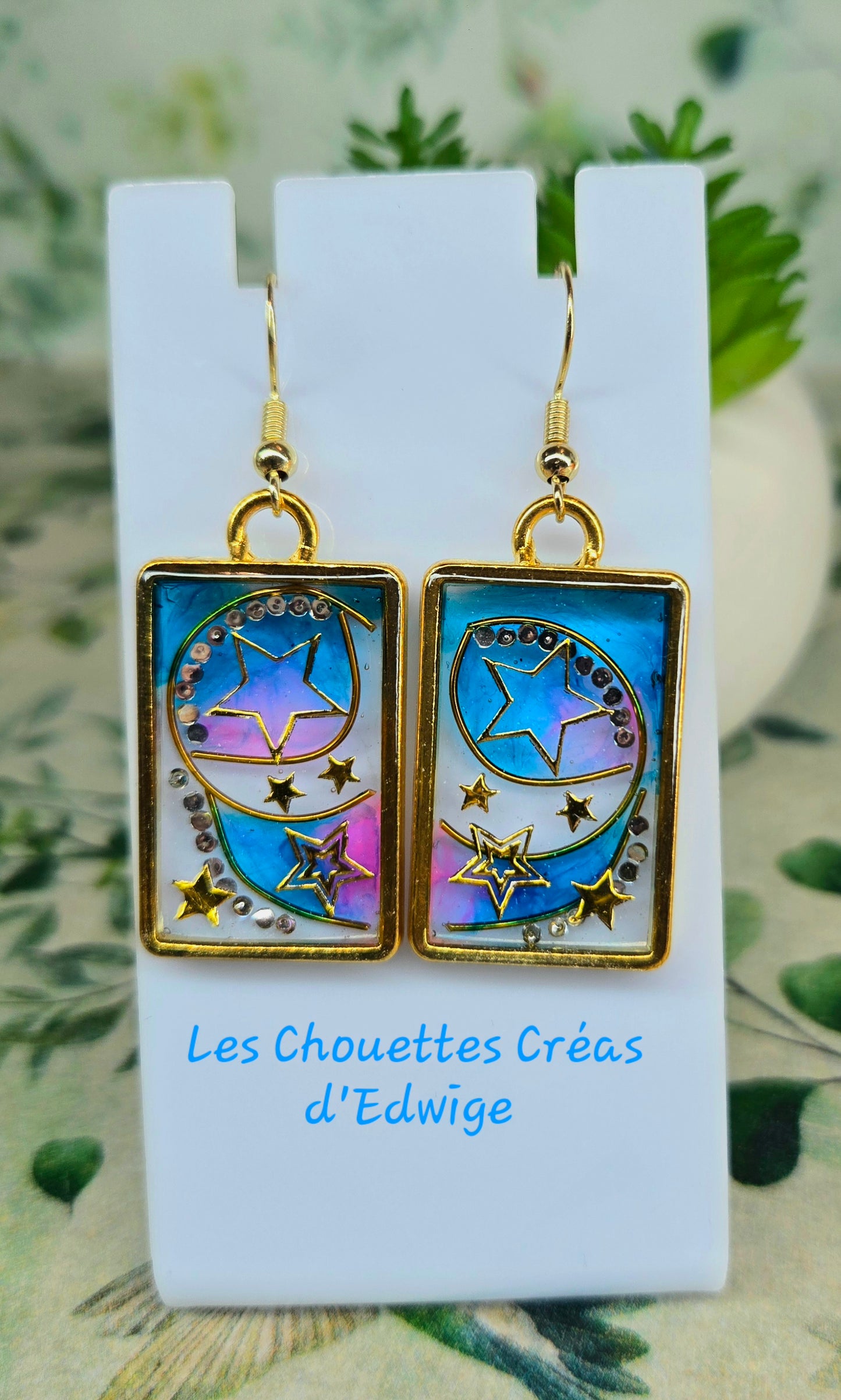 Boucles d'oreilles étoilées