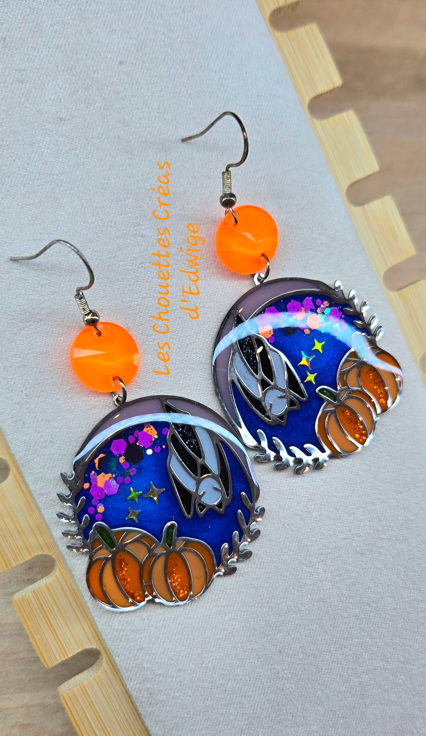 Boucles d'oreilles Chauve-souris