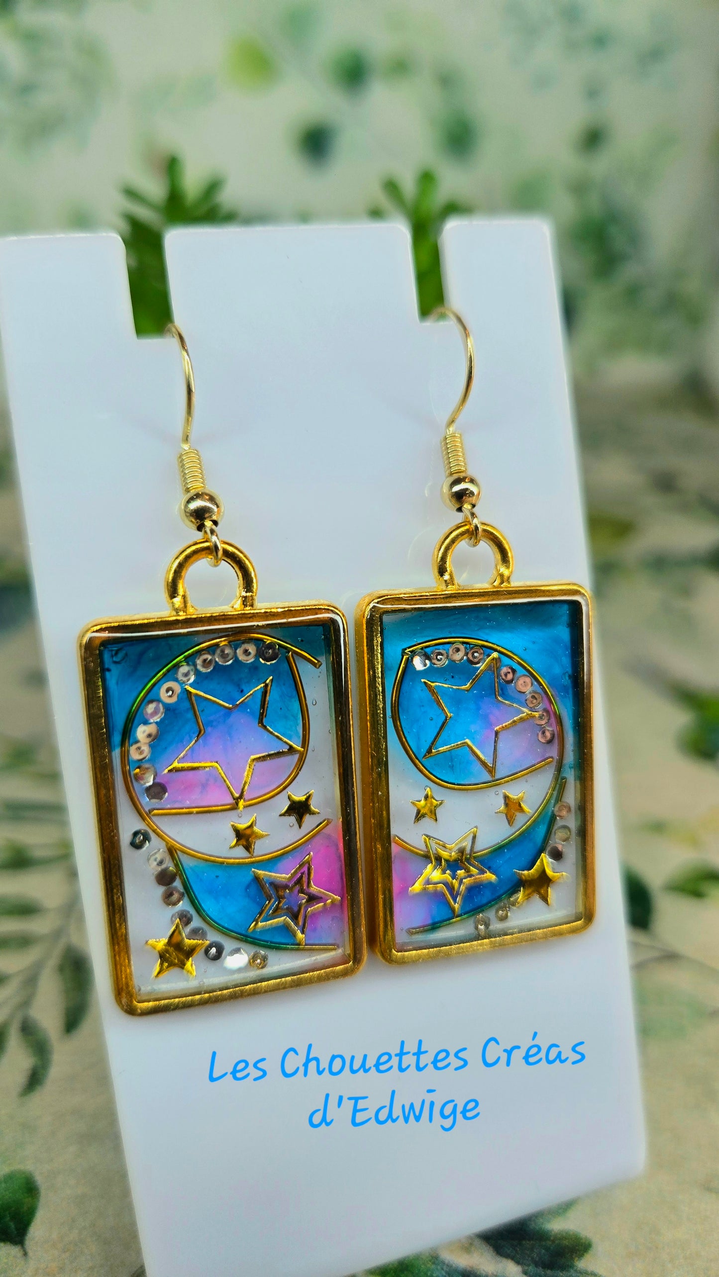 Boucles d'oreilles étoilées