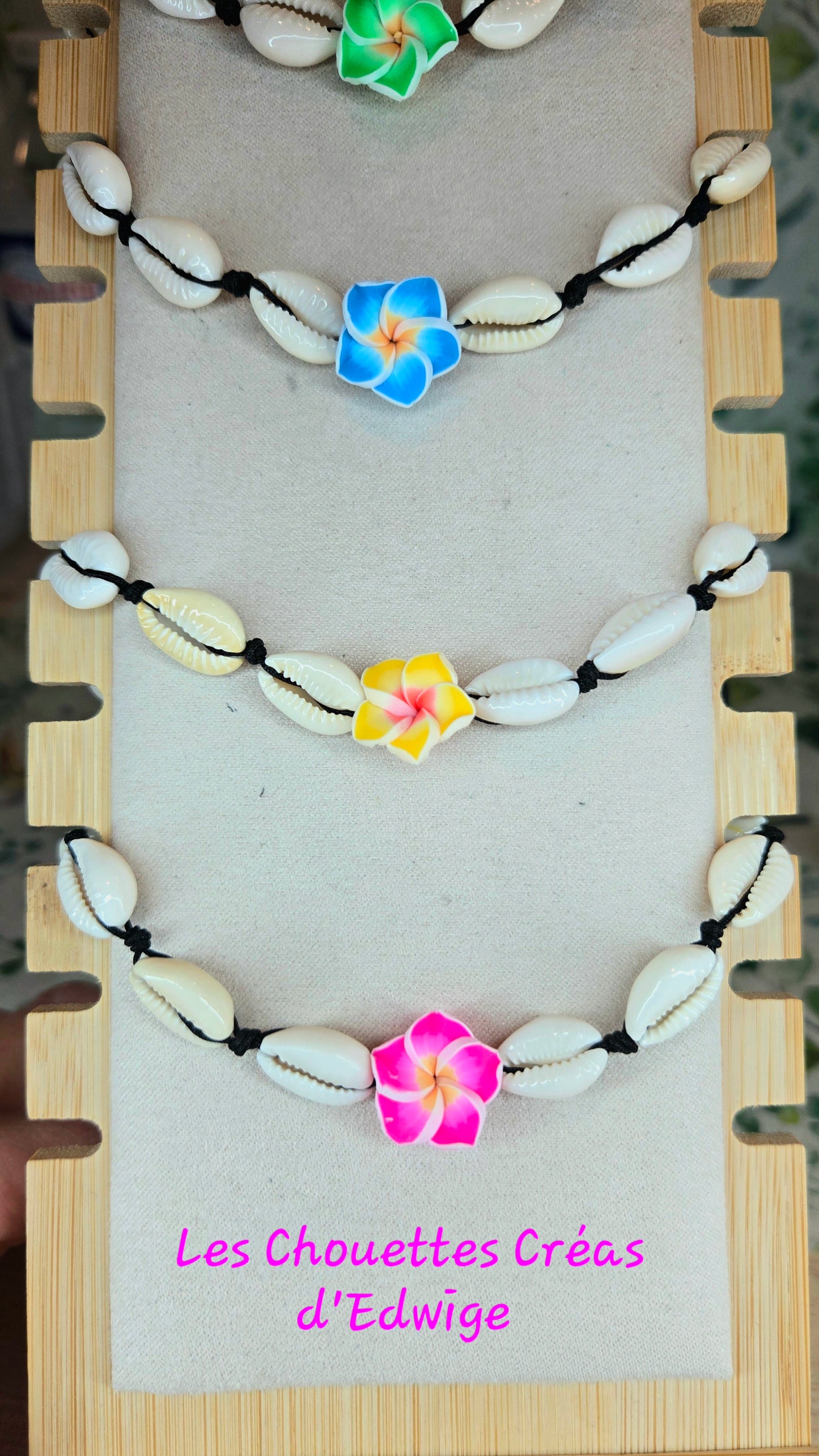 Bracelet de cheville coquillages